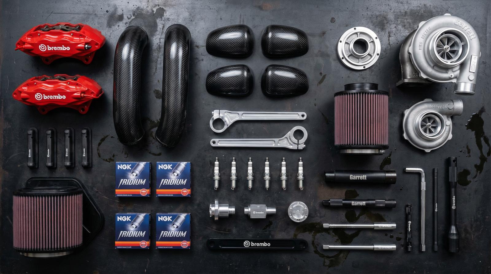 抖音风修车配件